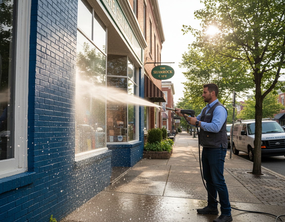 home pressure washing in Westerville, OH