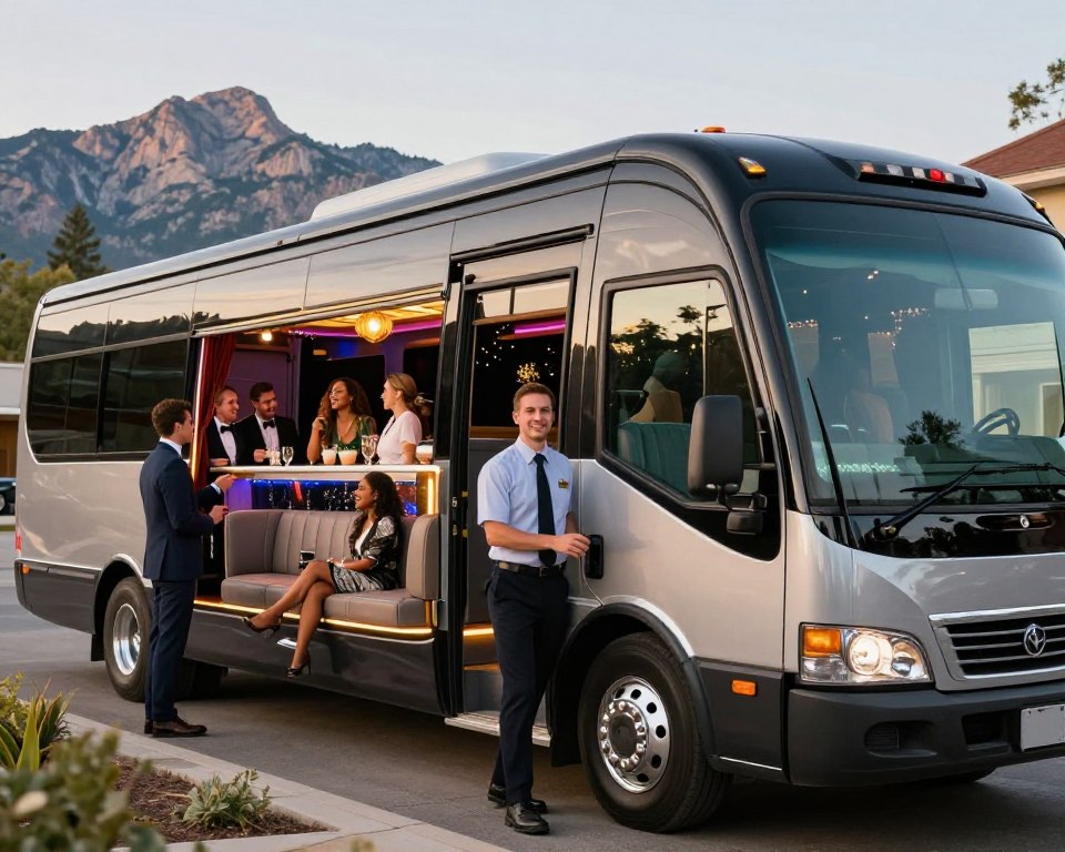 Charter Bus Highlands Ranch Colorado
